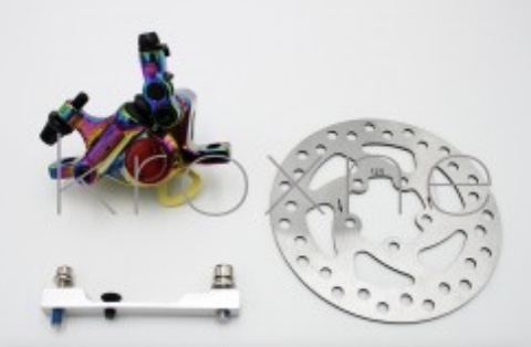 Set freno xtech chrome per Xiaomi 